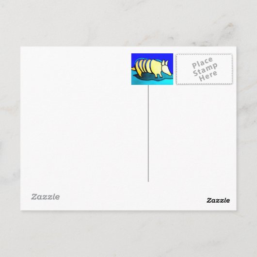 Briefkaart van Austin, Texas (Achterkant)