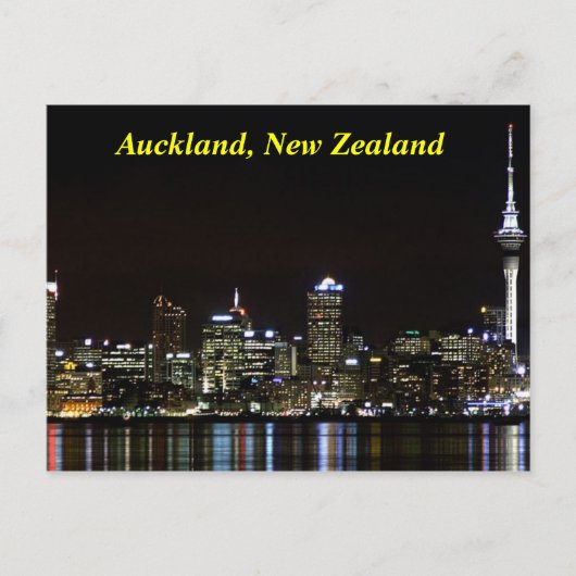 Briefkaart van Australië en Nieuw-Zeeland (Voorkant)