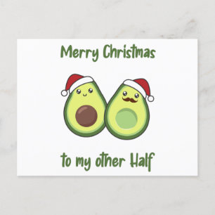Briefkaart van Avocados