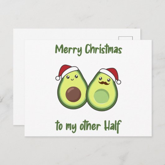 Briefkaart van Avocados (Voorkant / Achterkant)