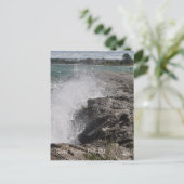 Briefkaart van Baai van Grand Traverse, MI (Staand voorkant)