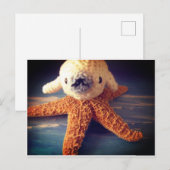 briefkaart van baby-zeehonden (Voorkant / Achterkant)