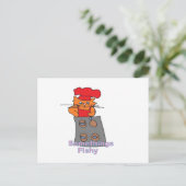 briefkaart van bakkerkkatten (Staand voorkant)