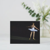 Briefkaart van Ballerina - landschap (Staand voorkant)
