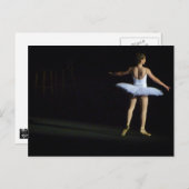 Briefkaart van Ballerina - landschap (Voorkant / Achterkant)