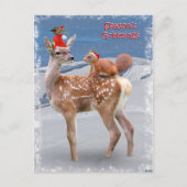 Briefkaart van Bambi en Friends (Voorkant)