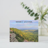 Briefkaart van Baraboo wisconsin (Staand voorkant)