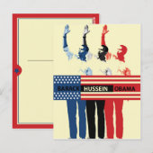 Briefkaart van Barack Hussein Obama (Voorkant / Achterkant)