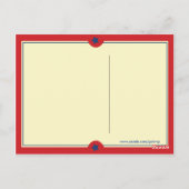 Briefkaart van Barack Hussein Obama (Achterkant)