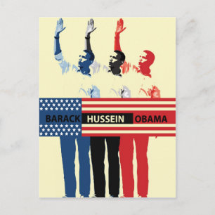 Briefkaart van Barack Hussein Obama