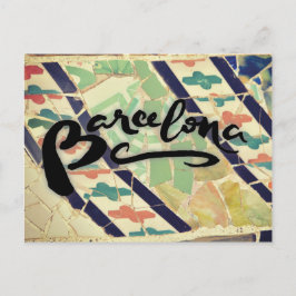 Briefkaart van Barcelona