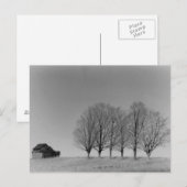 Briefkaart van Barn en bomen (Voorkant / Achterkant)