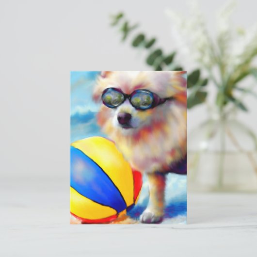 Briefkaart van Beachin (Pommeren) (Staand voorkant)