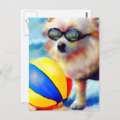 Briefkaart van Beachin (Pommeren) (Voorkant / Achterkant)