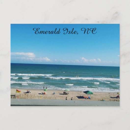 Briefkaart van Beachy Aftermiddag (Voorkant)