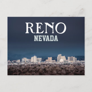 Briefkaart van Beauful Reno Skyline