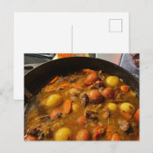 Briefkaart van Beef Stew (Voorkant / Achterkant)