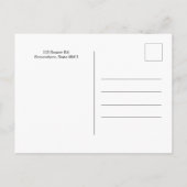 Briefkaart van beleggers (Achterkant)