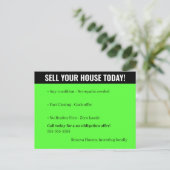 Briefkaart van beleggers (Staand voorkant)