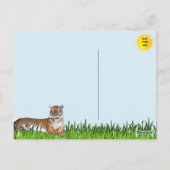 Briefkaart van Bengal Tiger (Achterkant)