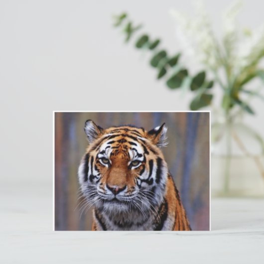 Briefkaart van Bengal Tiger (Staand voorkant)