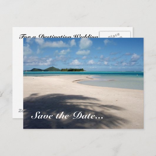 Briefkaart van bestemming (Voorkant / Achterkant)