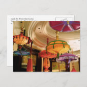 Briefkaart van bestemming: Wynn Hotel, Las Vegas (Voorkant / Achterkant)