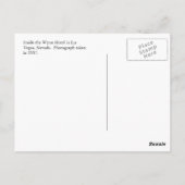 Briefkaart van bestemming: Wynn Hotel, Las Vegas (Achterkant)