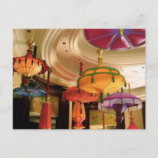 Briefkaart van bestemming: Wynn Hotel, Las Vegas (Voorkant)