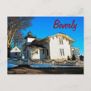 Briefkaart van Beverly (MA)