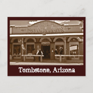 Briefkaart van Big Nose Kate Saloon Tombstone Ariz