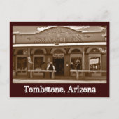 Briefkaart van Big Nose Kate Saloon Tombstone Ariz (Voorkant)