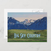 Briefkaart van Big Sky (Voorkant / Achterkant)