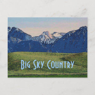 Briefkaart van Big Sky