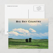 Briefkaart van Big Sky (Voorkant / Achterkant)