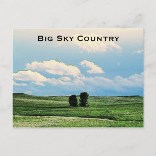 Briefkaart van Big Sky