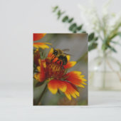 Briefkaart van bijen en ventilatoren (Staand voorkant)