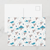 Briefkaart van Bird and Night Fairy Dream (Voorkant / Achterkant)