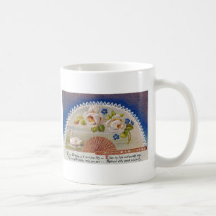  Briefkaart van Birthday Swan Blue Koffiemok