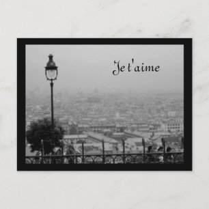 Briefkaart van Black en White Paris
