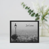 Briefkaart van Black en White Paris (Staand voorkant)