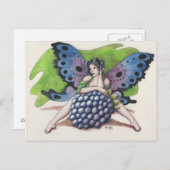 Briefkaart van Blackberry Fairy (Voorkant / Achterkant)