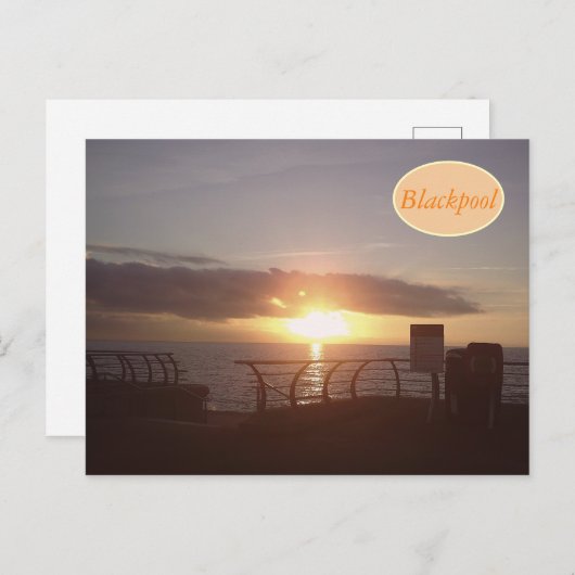 Briefkaart van Blackpool (Voorkant / Achterkant)