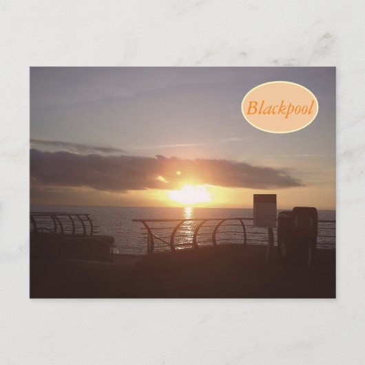 Briefkaart van Blackpool (Voorkant)