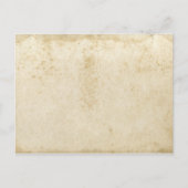 Briefkaart van blanco Antiek gekleurd papier (Voorkant)