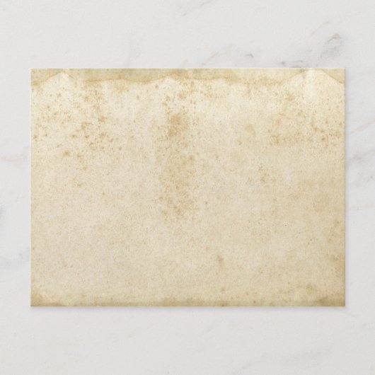 Briefkaart van blanco Antiek gekleurd papier (Voorkant)