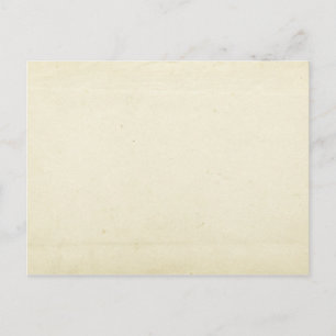 Briefkaart van blanco  papier