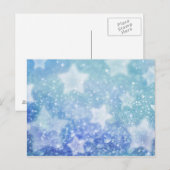 Briefkaart van blauw keihard (Voorkant / Achterkant)