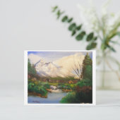 Briefkaart van Blue Mountain (Staand voorkant)