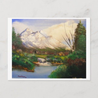 Briefkaart van Blue Mountain